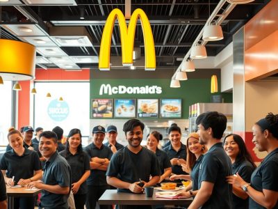 Trabaja en McDonald's