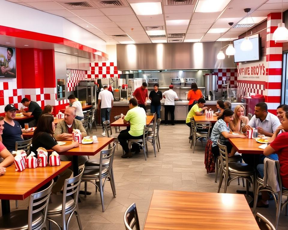 ambiente Five Guys