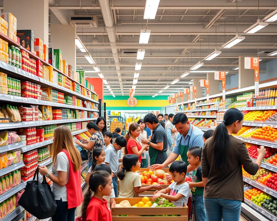 trabajo supermercado